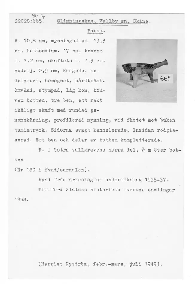 Bild på Panna