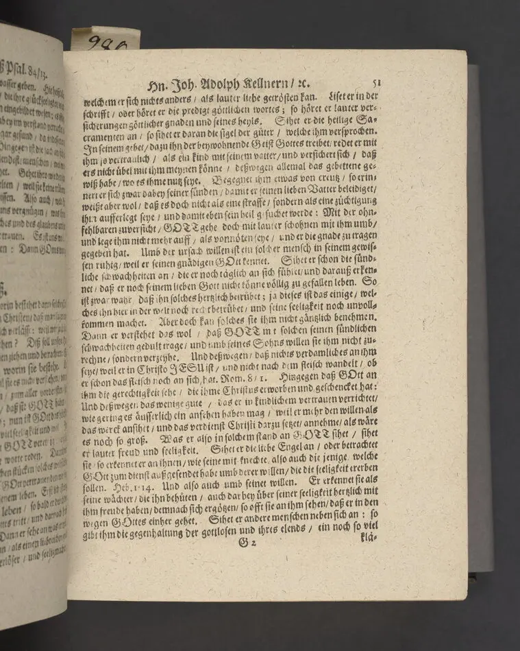 Likpredikan över Johan Adolf Kellner.