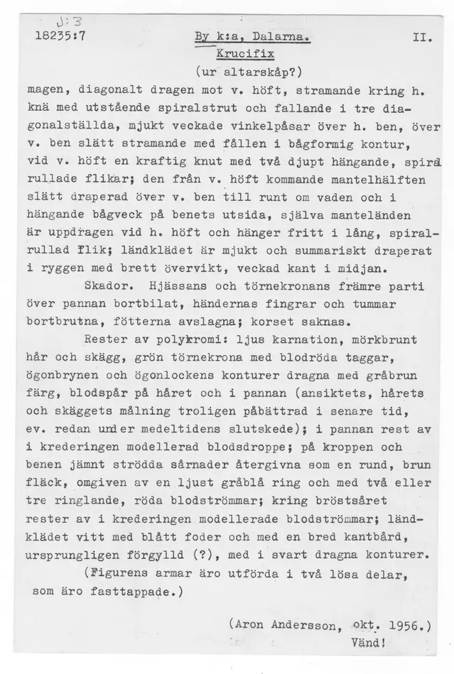 Bild på skulptur: krucifix, Skulptur