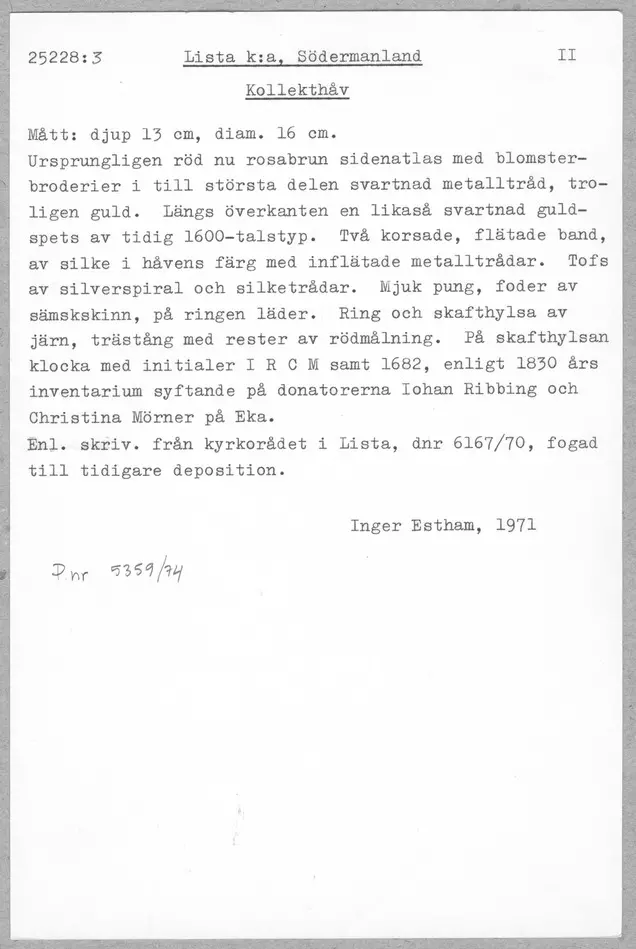 Kollekthåv