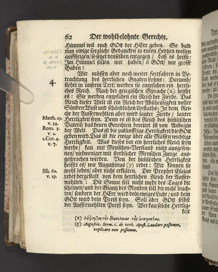 Der wohlbelohnte Gerechte, als der Weyland wohl-ehrenveste ... Diedrich von der Liedt, wohlbenahmter Kauff- und Handels-Mann in dieser königlichen Residentz-Stad Stockholm, und der hiesigen löblichen deutschen Kirchen wohlverordneter Eltester und Vorsteher, den 22. April, im Jahr Christi 1700. in der St. Nicolai Kirchen, bey volckreicher Versamlung, ansehnlich zur Erden bestetiget worden, fürgestellet aus dem 16. und 17. Versickeln des 5. Capitels des Buchs der Weiszheit, von M. Ægidio Strauchen ... Stockholm, gedruckt bey Olao Enæo, königl. Antiq. Arch. Buchdr.