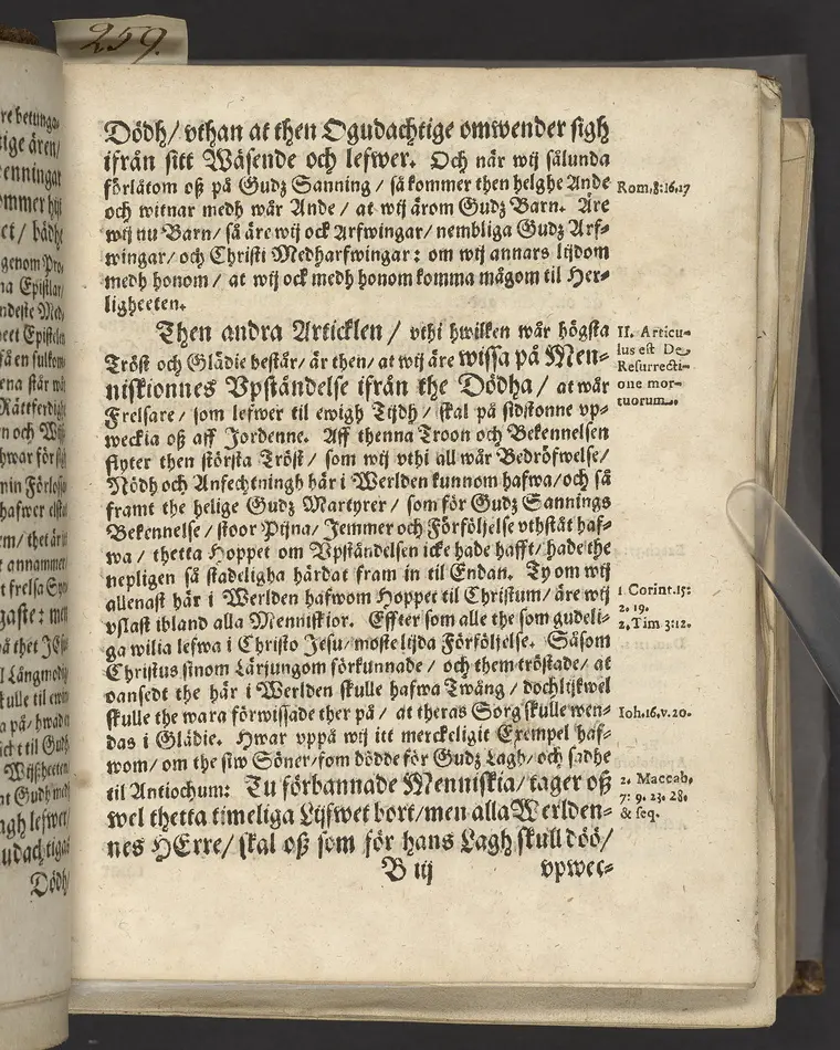 Lijkpredikan, öfwer then ädle och welborne frwen, Frw Maria Eleonora Soop, frw til Lais, Ekeby och Linde ... vthi Käreboos socknekyrckia, then 13. Septemb. åhr 1652. Hållen ther sammastädes aff Olavo Laurelio ... Tryckt vthi Wästeråås aff Euchario Lauringer, anno mDCLII.