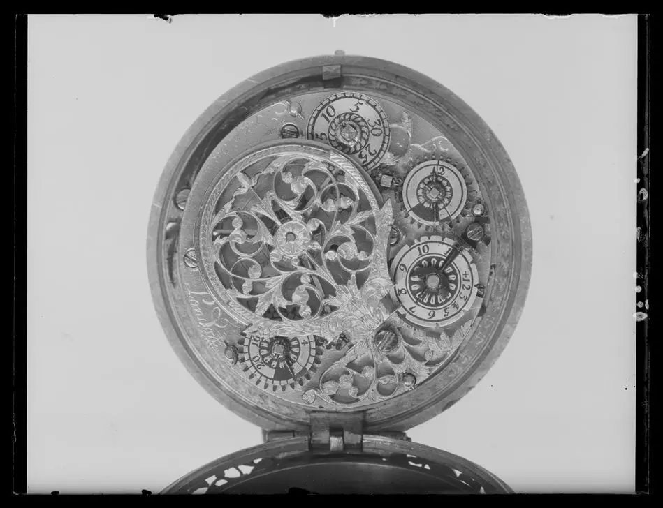 Urverk, signerat Thomas Tompion, London, ca 1680.