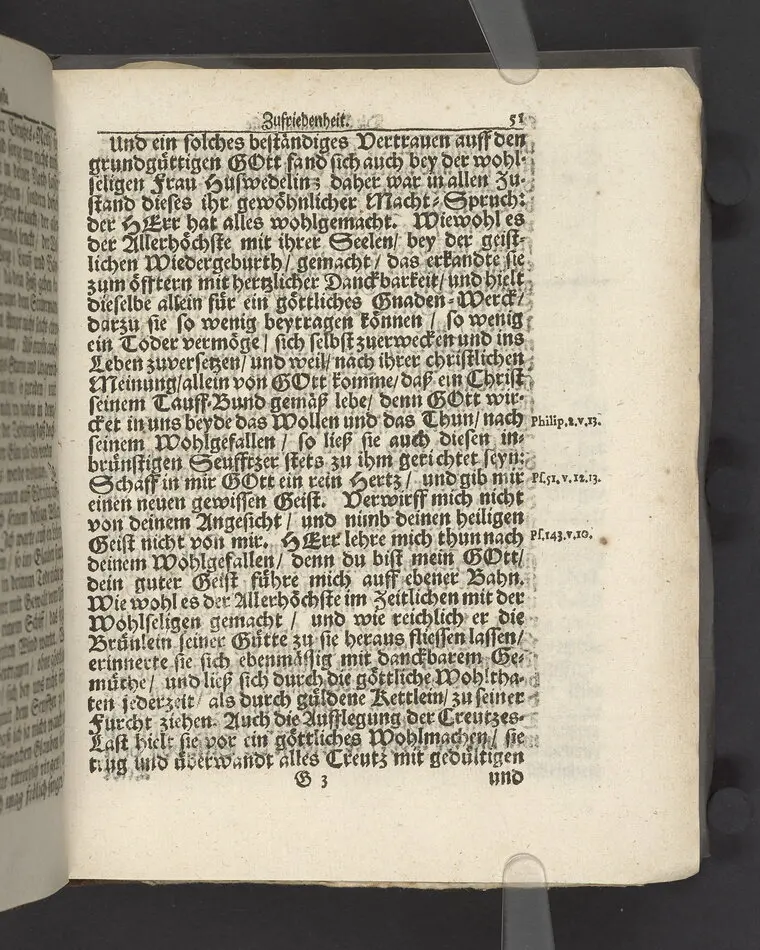 Die christruhmlichste Zufriedenheit, bey hoch-adelicher Beerdigung, an der ... Fr. Catharina Ebelings, des ... Hrn. Johann Albert Huswedels ... Fr. Wittwen, welche im Jahr 1693 ... den 26 Septembr ... in der Soldenauischen Kirchen, zu ihrer Ruhe-Stätte gebracht worden ... Fürgestellet von M. Aegidio Strauchen ... Stockholm, gedruckt bey Johan Billingsley.