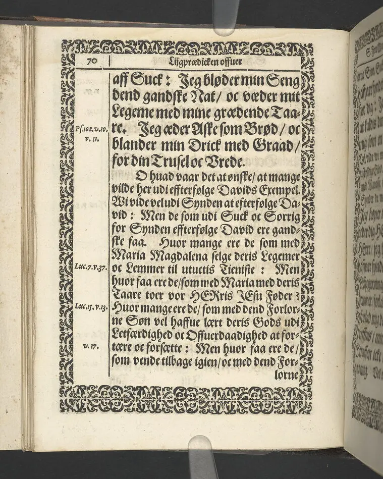 Likpredikan över Margrete Rosenkrantz