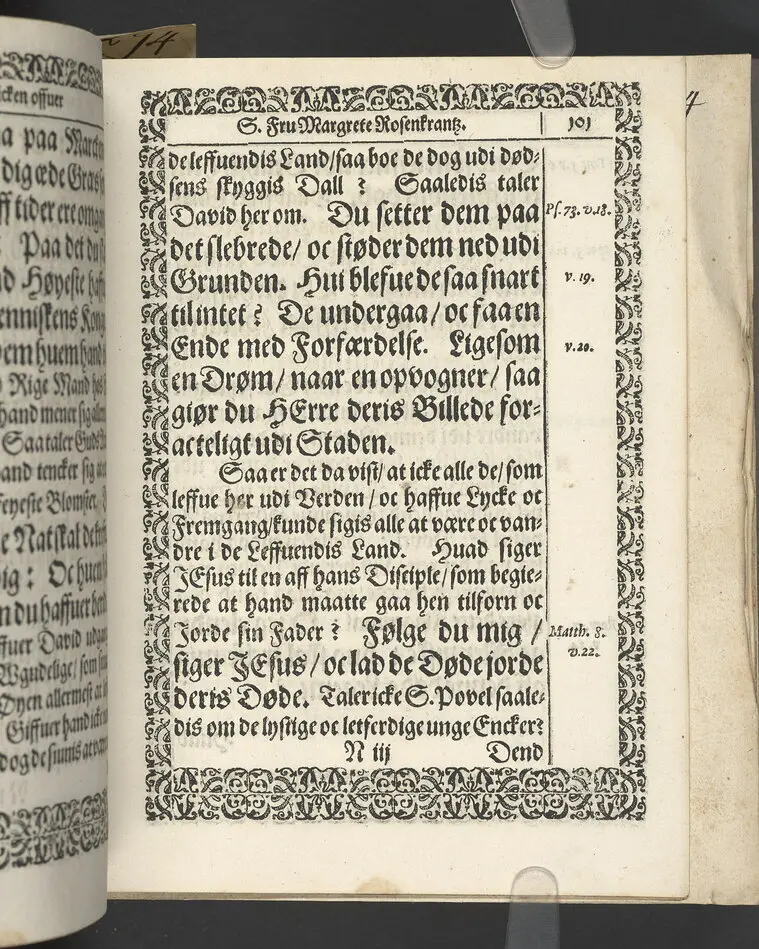 Likpredikan över Margrete Rosenkrantz