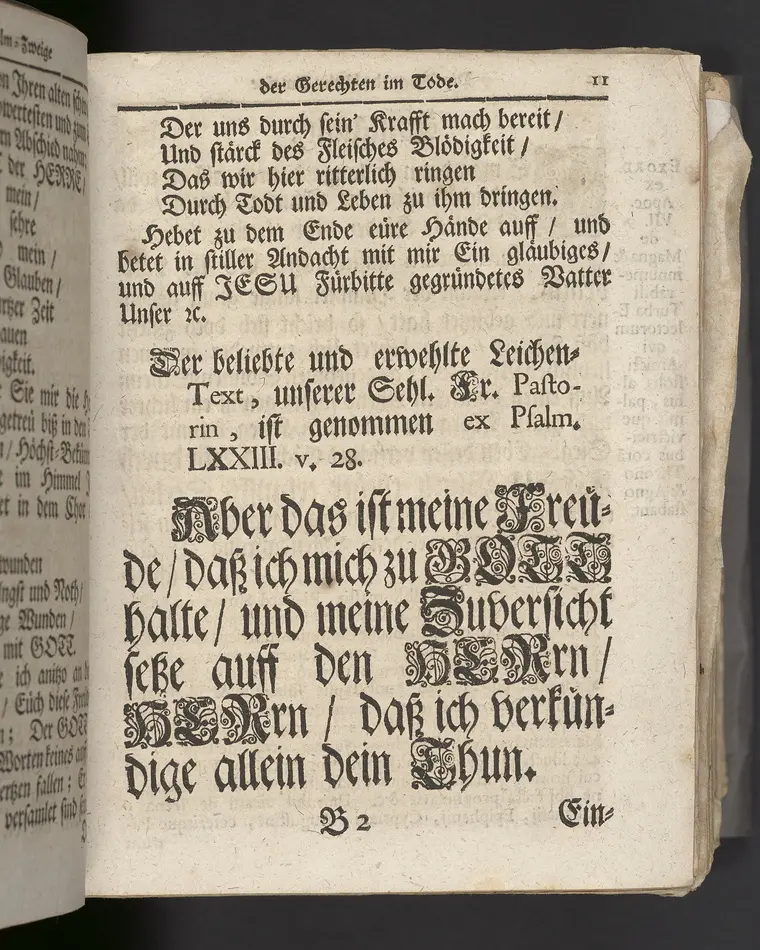 Bild på Likpredikan