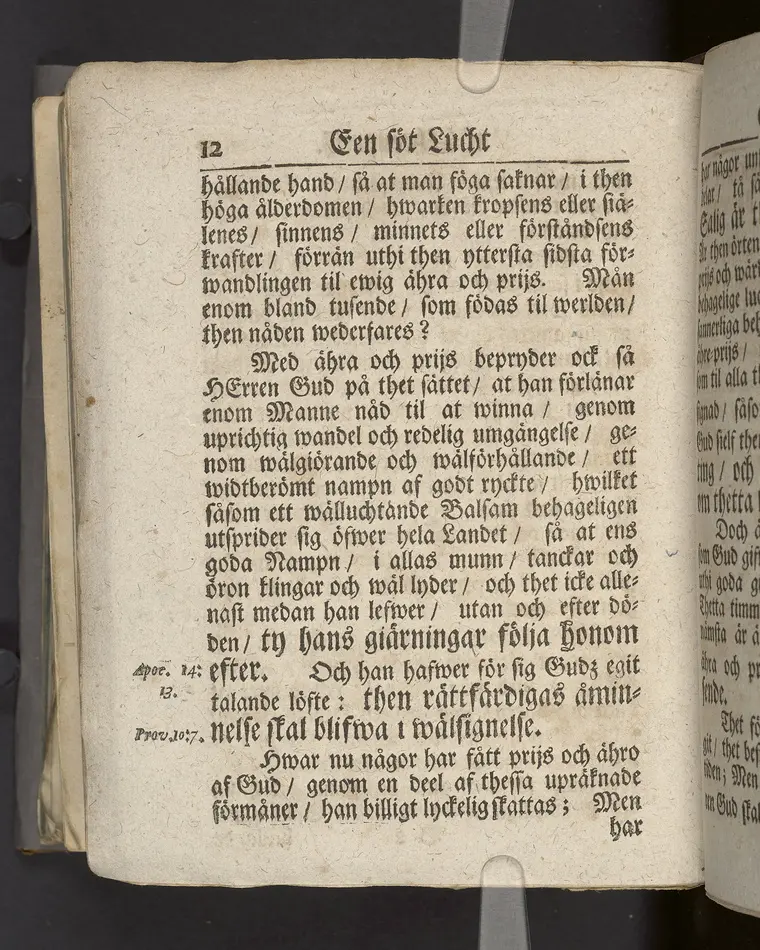Een söt lucht af Ehrenpreisz, hwilken för thetta öfwer-inspectoren, then ädle och wälborne herren, nu hoos Gud weinnerligen salige, Herr Hans Ehrenpreus, lemnade ... tå thes dödelige deel nedsattes i griften, för altaret, uthi Arboga stadz-kyrckia, den 5. octobr. anno 1711 ... Stockholm, hos Johan H. Werner, kongl. May:tz och Upsala academiæ boktr. Åhr 1711.
