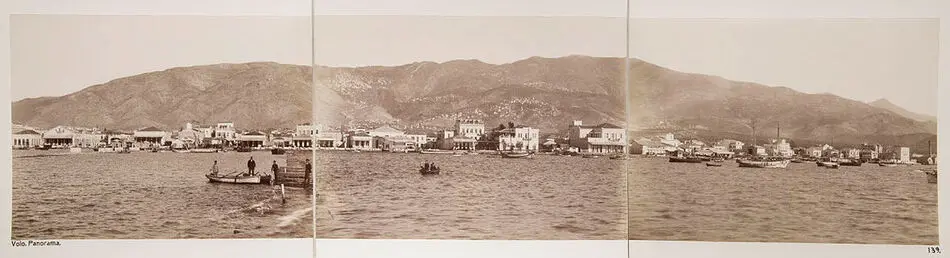 Bild på Fotografi. Panorama över Volos, Grekland.