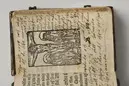 Bönbok, titel: "Någhra gudeligha böner utdragna aff then helga scrifft", tryckt hos Amund Laurentzon, Stockholm 1559.