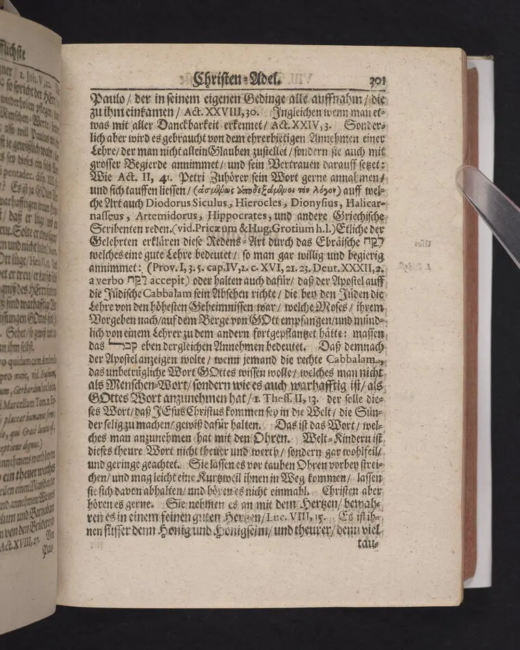 Der Vortrefflichste Christen-Adel/ In einer Christlichen Leichen-Predigt/ Tages vorher/ ehe Des ... Herrn Friedrichs von Werthern ... Der Röm. Käyserl. Maj. und des Heil. Röm. Reichs Erb-Cammer-Thürhüters .. Am 21. Decembr. 1686. Selig-verblichener Leichnam von Dreßden aus nacher Cölleda ... zu seinem Erb-Begräbnüß gebracht zu werden/ abgeführet worden.