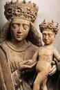 skulptur, Madonna med kvinnliga helgon