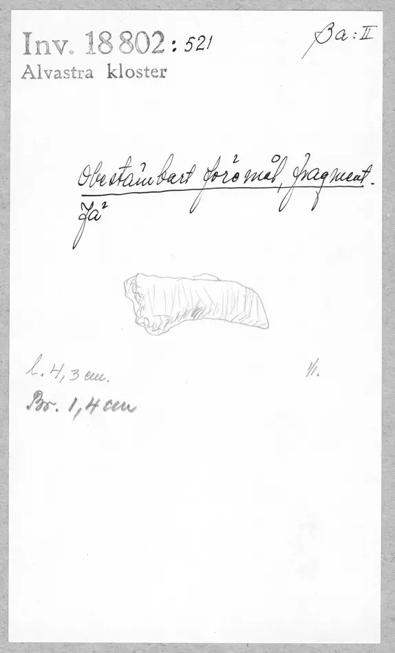 Bild på Föremål