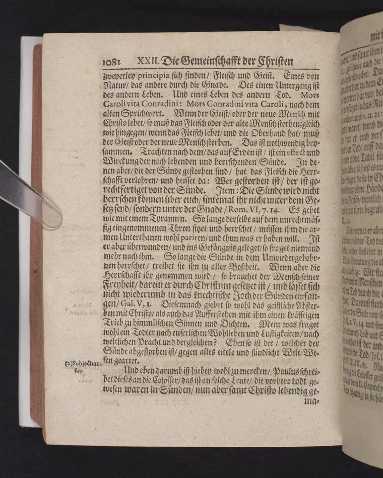 Die Gemeinschafft der Christen mit ihrem heylande im Sterben und im Leben ...