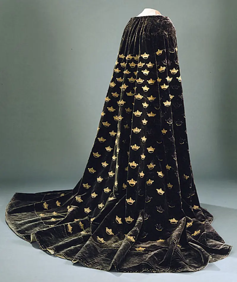 Erik XIV:s kröningsmantel från 1561-06-29.