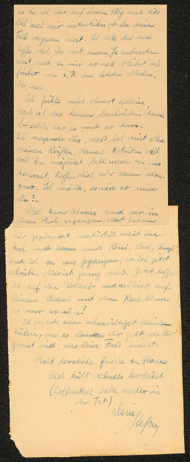 Brev från Stefan Böhm till Martha Böhm 1935-06-13