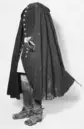 Höger kragstövel buren av Karl XII vid Fredrikshald den 30 november 1718.