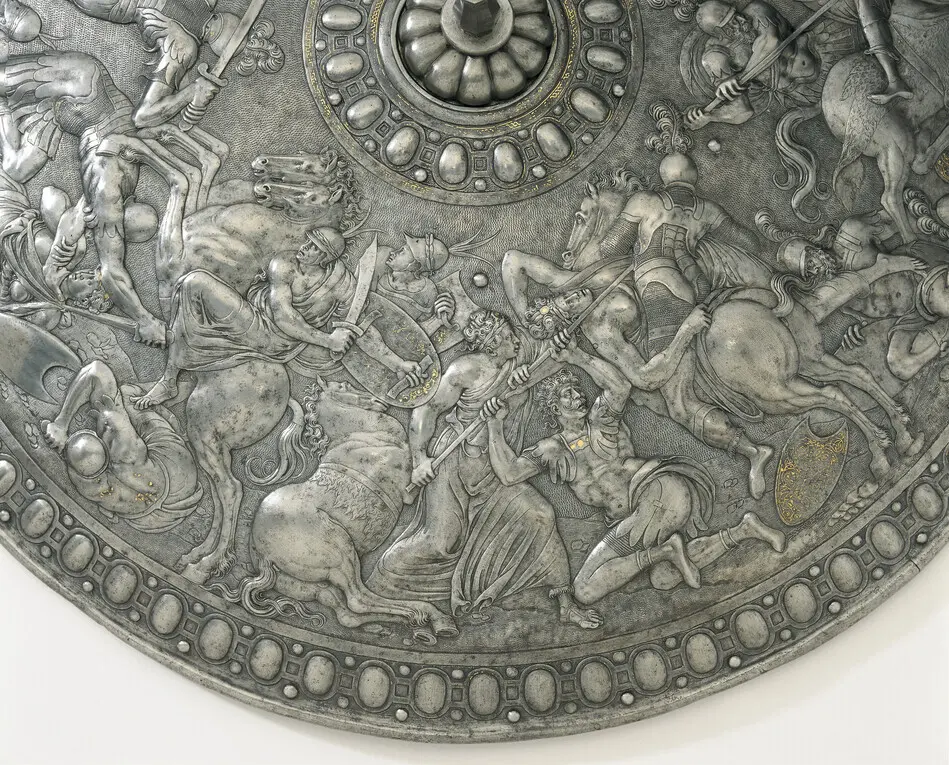 Sköld till Erik XIV:s paradrustning.
