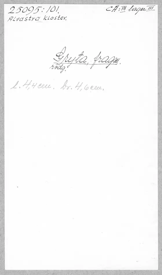 Bild på Gryta, Kärl, Fragment