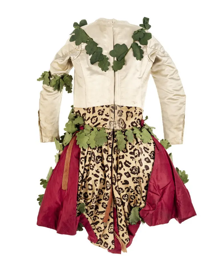 "En Wildes Klädning", hertig Karls dräkt från Dianas fest 1778.