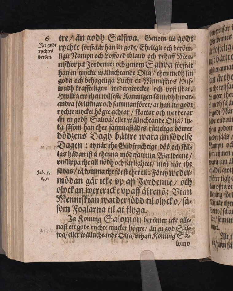 Corona sapientiæ, thet är wijsshetennes krona, medh een kort förklaring ... förfärdigat och vthi ... Christer Bondes ... begraffning ... framstelt aff Zachario L. Klingio ... Stockholm, tryckt hoos Ignatium Meurer ... anno MDCLXIII.