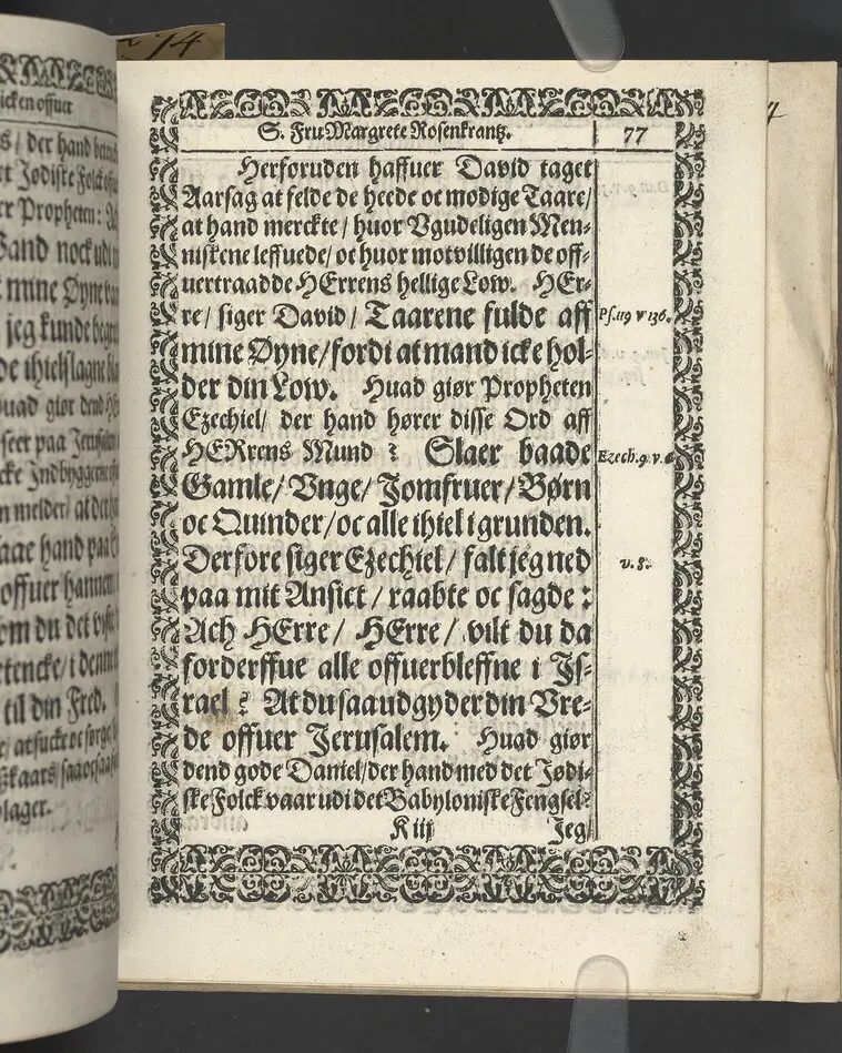 Likpredikan över Margrete Rosenkrantz
