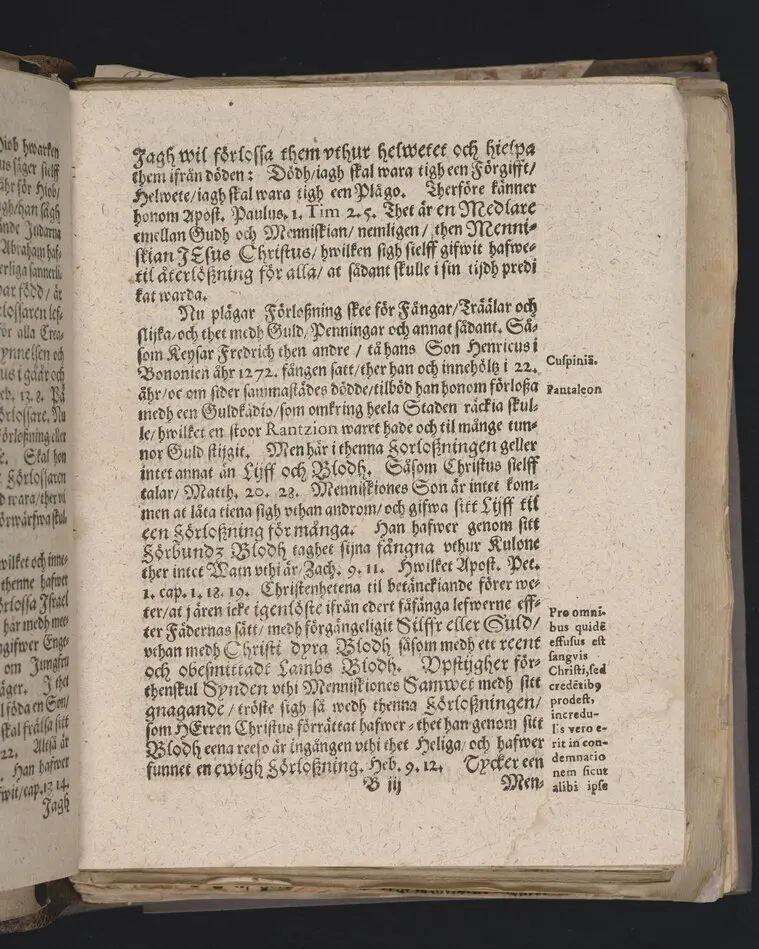 Lijkpredikan, tå ... then edle och wälborne herre, H. Johan Flemming til Lechtisz, Laijsz och Siöndaal, etc. effter ett christeligit affsteed ifrån thenna werlden den 29 Junij åhr 1646. medh waanligh, ädeligh procesz, vthi sitt, aff sigh sielfwo i wälmachtene tilberedda graffställe i Stockholm på Östermalmen vthi S. Jacobs kyrckio den 14. Julij på samma åhr,, [sic!] nedersatt bleff, hållen aff ... Stephano Gallio ..