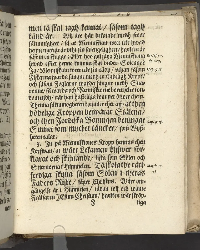 En Christeligh Lijkpredikan öfwer then ädle och högwälborne jungfru, I. Ebba Catharina Bonde, bohren frijherre Dotter till Laihela, jungfru till Bordsjö, Impseholm och Springestadh. Tå hennes salige lekamen, medh tilbörligh ehre- och lijk process bleff nedersatt i sin sahl. herrfaders graff och hwijlokammar vthi Kährbo sockne kyrcklia 27. julij, 1663. Hållen ther sammastädes aff D. Oluff Laurelio ..