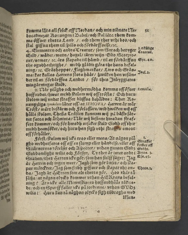 Symbolum Carolinum... Her Carls thens IX.des... symbolum, Iehova solatium meum, Gudh min tröst: Vthi then höghborne furstinnes... E. Sophies... begraffning i Strängnäs domkyrkio, then 22. Aprilis, anno 1612... Framstält vtaff M. Laurentio Paulino Gotho... Tryckt i Stockholm, af Ignatio Meurer, åhr 1613.