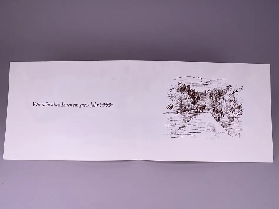 Julkort Tumba Bruk