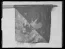 Kompanistandar vid Västgöta kavalleri från Adolf Fredriks tid.