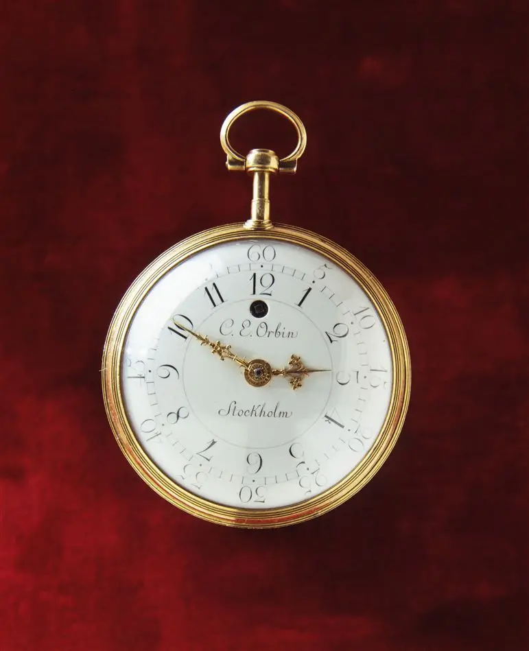 Fickur, signerat C. E. Orbin, Stockholm ca 1780.