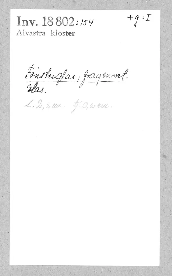 Bild på Fönsterglas