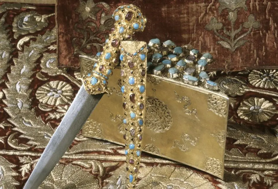 Dolk, jambyiah, turkiskt kulturområde, 1600-talets början.