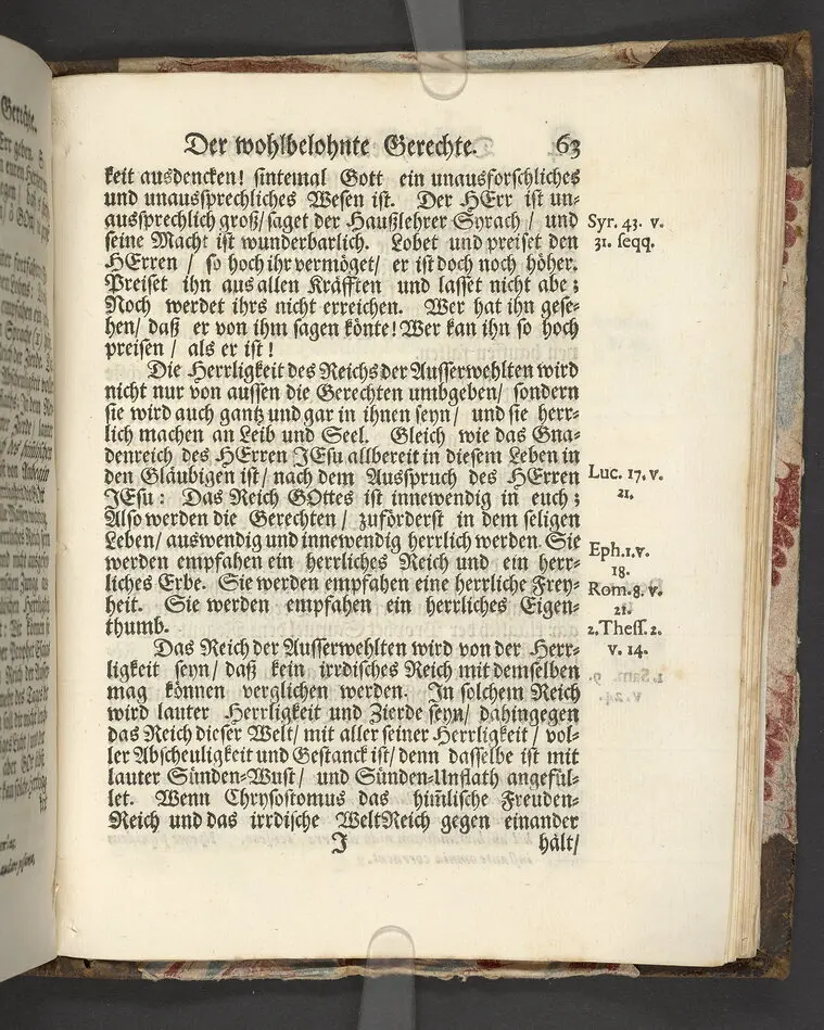Der wohlbelohnte Gerechte, als der Weyland wohl-ehrenveste ... Diedrich von der Liedt, wohlbenahmter Kauff- und Handels-Mann in dieser königlichen Residentz-Stad Stockholm, und der hiesigen löblichen deutschen Kirchen wohlverordneter Eltester und Vorsteher, den 22. April, im Jahr Christi 1700. in der St. Nicolai Kirchen, bey volckreicher Versamlung, ansehnlich zur Erden bestetiget worden, fürgestellet aus dem 16. und 17. Versickeln des 5. Capitels des Buchs der Weiszheit, von M. Ægidio Strauchen ... Stockholm, gedruckt bey Olao Enæo, königl. Antiq. Arch. Buchdr.