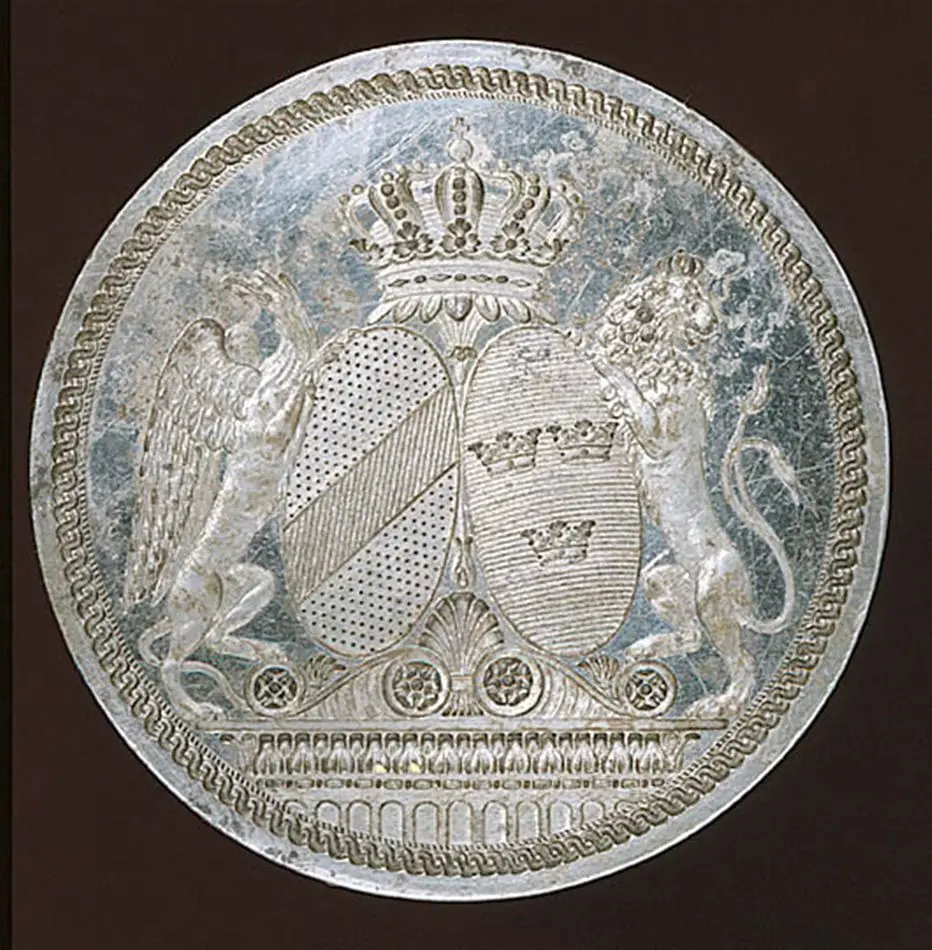 Sigillstamp för drottning Fredrika av Sverige (1781-1826) 1797-1809.