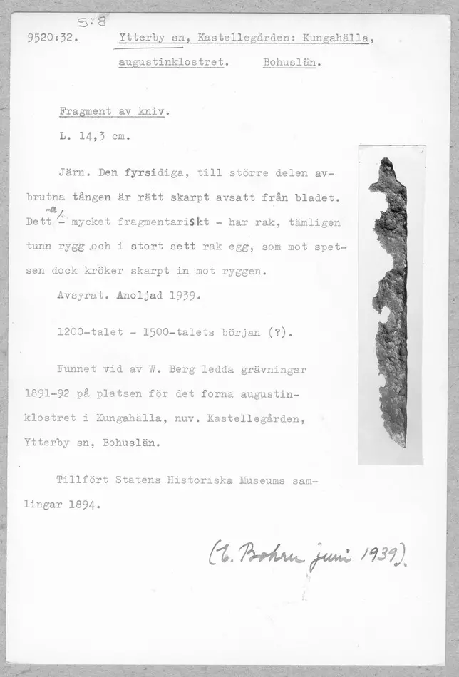 Bild på Kniv, Fragment