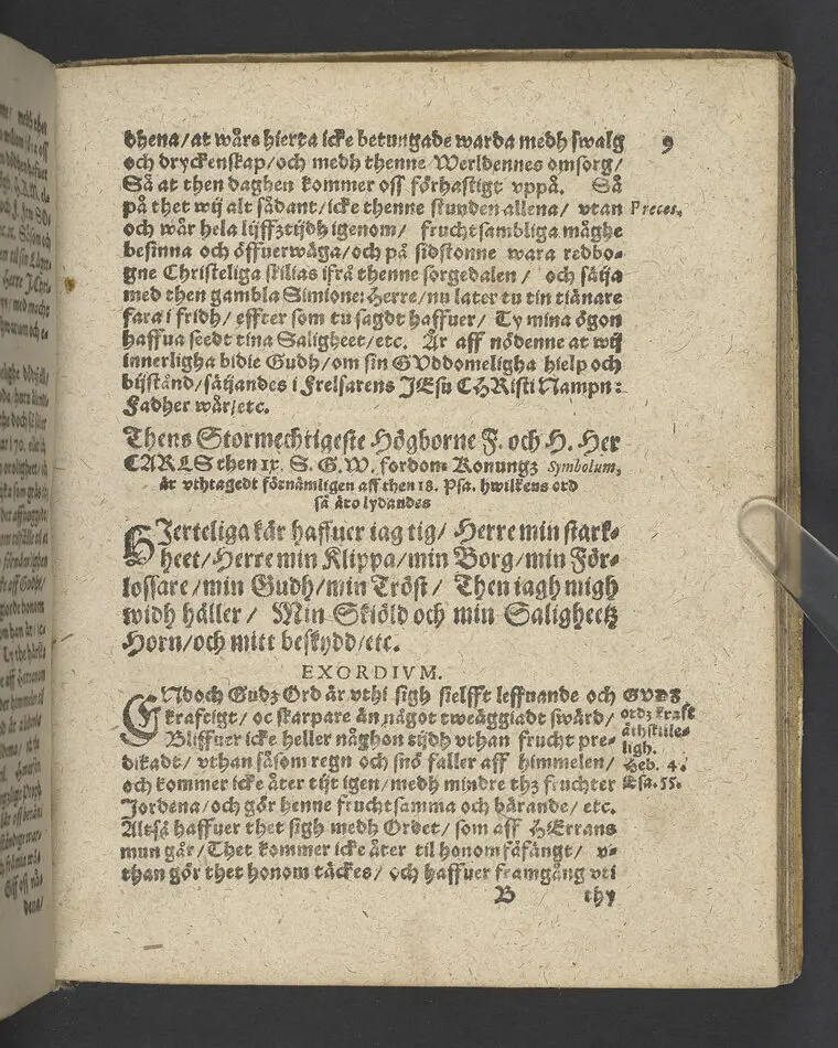 Symbolum Carolinum... Her Carls thens IX.des... symbolum, Iehova solatium meum, Gudh min tröst: Vthi then höghborne furstinnes... E. Sophies... begraffning i Strängnäs domkyrkio, then 22. Aprilis, anno 1612... Framstält vtaff M. Laurentio Paulino Gotho... Tryckt i Stockholm, af Ignatio Meurer, åhr 1613.
