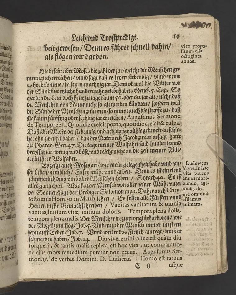 Ein Klagrede, über dem seligen und christlichen Abschied ... desz ... Herrn Wilhelens, Landgraffen zu Hessen, Graffen zu Catzenelnbogen ... anno 1592 ... Gehalten den 10. septembris in der Newenstatt zu Cassel, durch Johannem Strackium ... Gedruckt zu Marpurg, durch Paulum Egenolff, im Jahr, MDXCIII.