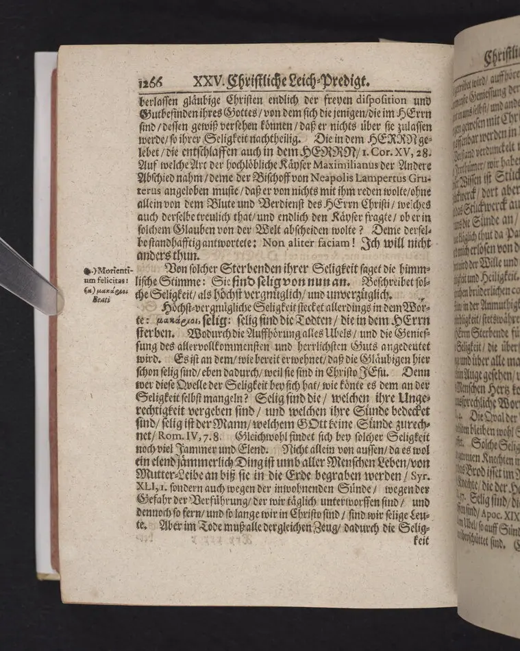 Frommer und getreuer Knechte Gottes seliger Todt/ sanffte Rast und herrlicher Lohn/ Bey Christlicher Leich-Bestatung Herr Johann Georg  Nicolai, weitberühmten Jcti, und Churfl. durchl. zu Sachsen ältesten Ober-consistorial- wie auch zu den Jülich- und Clevischen Successions-Sachen wohlbestellten Raths/ sel. am 25. Septemb. 1690. In der Kirchen zu St. Sophien aus Apoc. XIV, 13. erkläret.