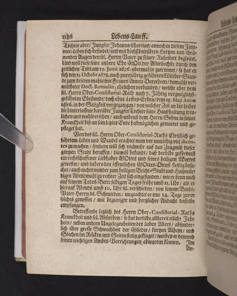 Frommer und getreuer Knechte Gottes seliger Todt/ sanffte Rast und herrlicher Lohn/ Bey Christlicher Leich-Bestatung Herr Johann Georg  Nicolai, weitberühmten Jcti, und Churfl. durchl. zu Sachsen ältesten Ober-consistorial- wie auch zu den Jülich- und Clevischen Successions-Sachen wohlbestellten Raths/ sel. am 25. Septemb. 1690. In der Kirchen zu St. Sophien aus Apoc. XIV, 13. erkläret.