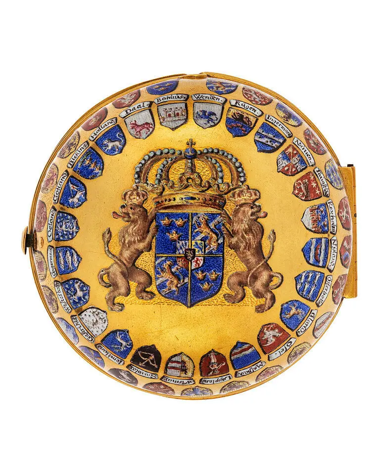 Bild på Ytterboett till fickur nr 18993, J. Bellete, London 1701.