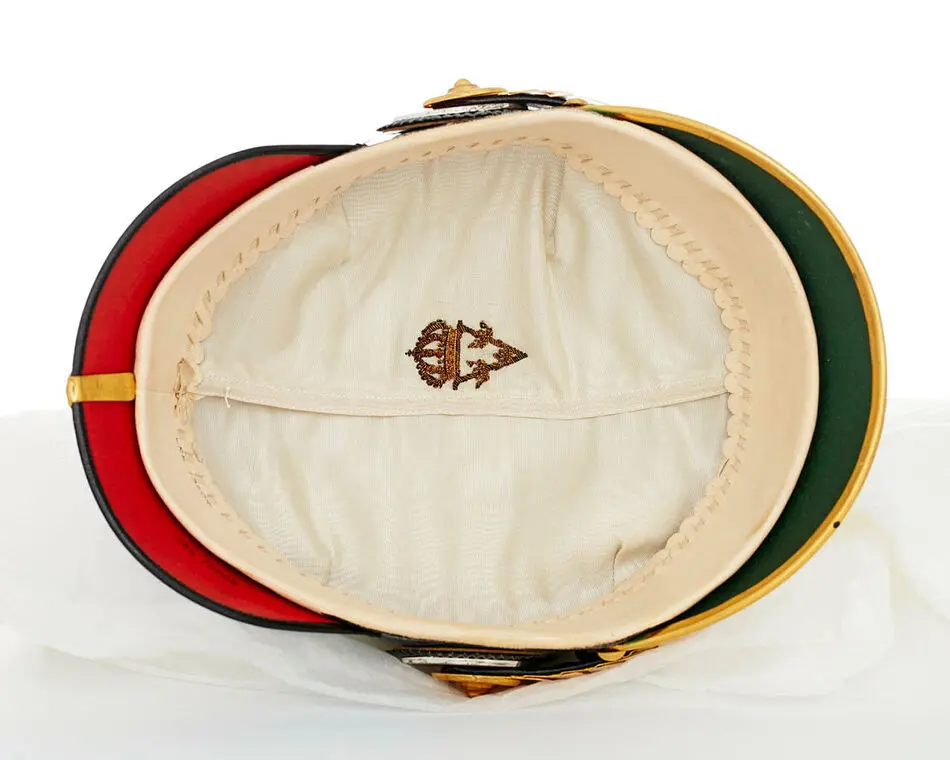 Kask för "Das Füsilier Regiment Königin Viktoria von Schweden, Pommersches nr 34, Stettin".
