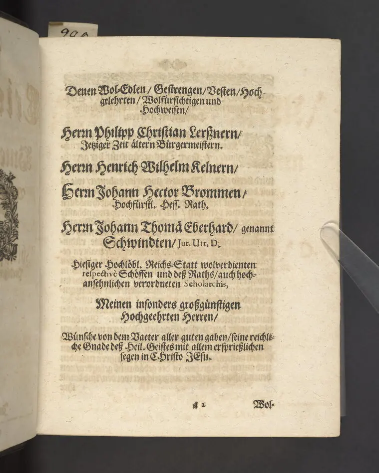 Zwölff Christliche Liechpredigten/ zu Unterscheiedlichen Zeiten gehalten/ und auff begehren vormahls eintzel/ jetzo zusammen zum zweyten mahl in Truck gegeben/ von Philipp Jacob Spenern/ D. Predigern und dsz Evangel. Ministerii Seniore in Frankfurt. Mit Churfürstl. Sächsicher Freyheit. Frankfurt am Main/ In Verlegung Johann David Zunners/ Gedruckt Im Jahr MDCLXXXVI. 