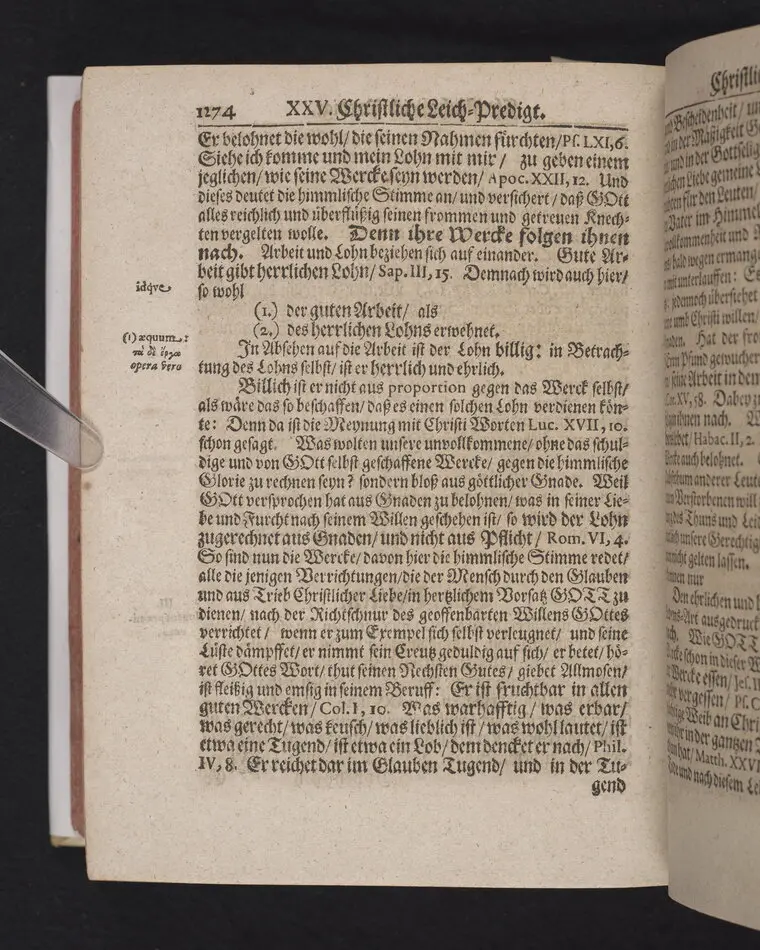 Frommer und getreuer Knechte Gottes seliger Todt/ sanffte Rast und herrlicher Lohn/ Bey Christlicher Leich-Bestatung Herr Johann Georg  Nicolai, weitberühmten Jcti, und Churfl. durchl. zu Sachsen ältesten Ober-consistorial- wie auch zu den Jülich- und Clevischen Successions-Sachen wohlbestellten Raths/ sel. am 25. Septemb. 1690. In der Kirchen zu St. Sophien aus Apoc. XIV, 13. erkläret.