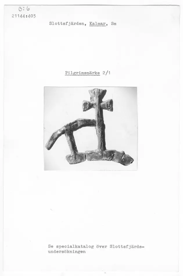 Bild på Pilgrimsmärke, Fragment