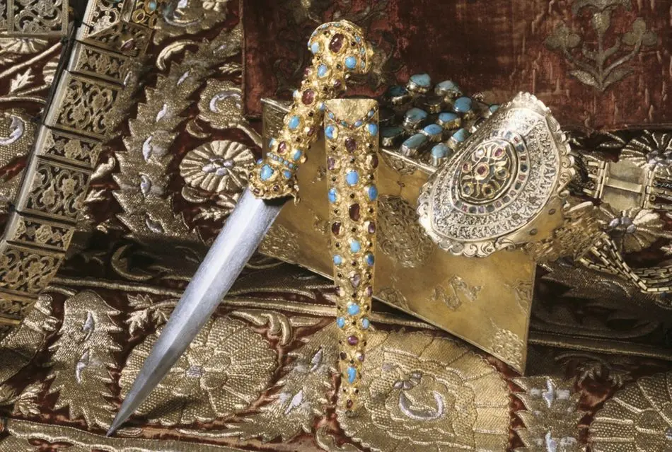 Dolk, jambyiah, turkiskt kulturområde, 1600-talets början.