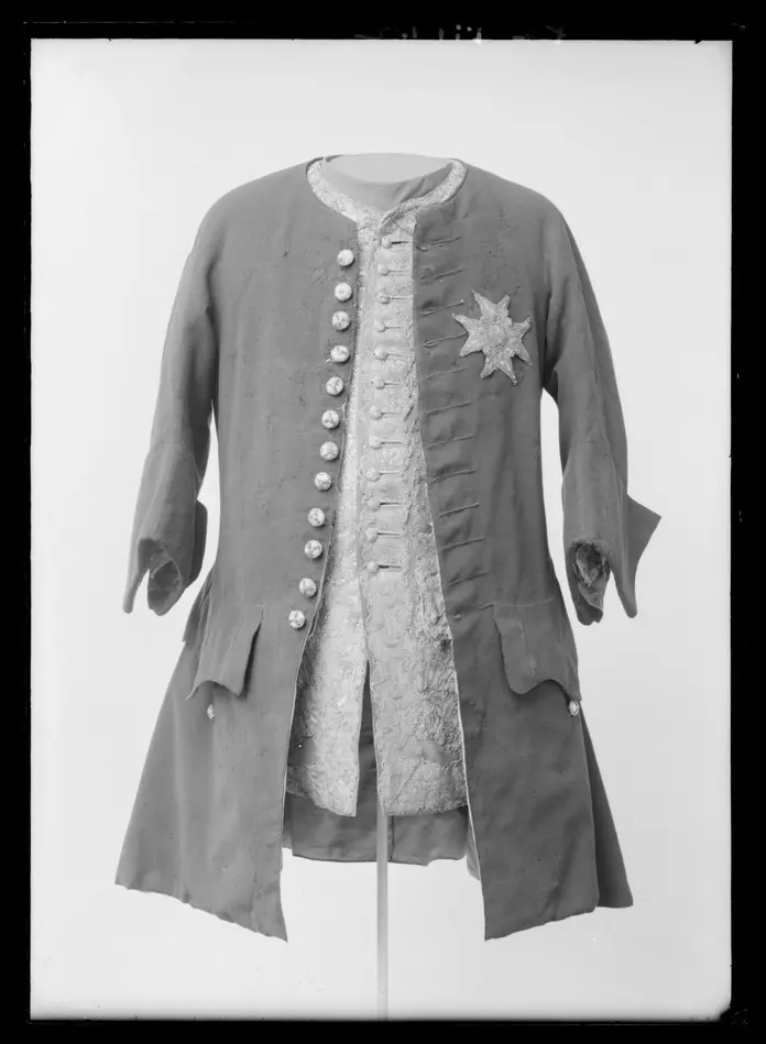 Serafimerordens kraschan som tillhört Fredrik I, 1748-1751.