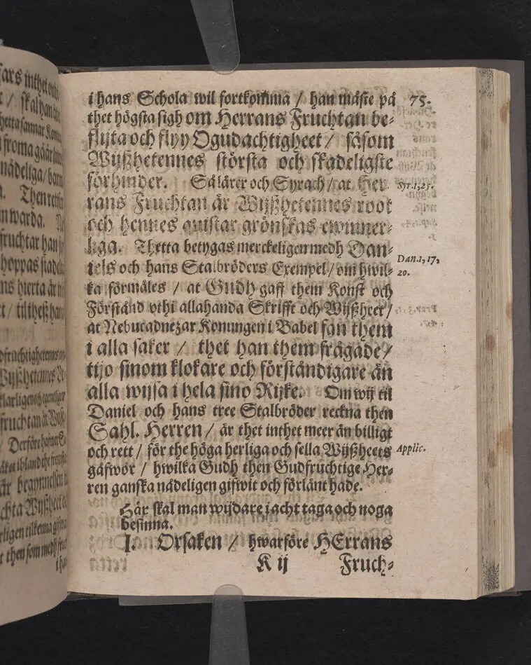 Corona sapientiæ, thet är wijsshetennes krona, medh een kort förklaring ... förfärdigat och vthi ... Christer Bondes ... begraffning ... framstelt aff Zachario L. Klingio ... Stockholm, tryckt hoos Ignatium Meurer ... anno MDCLXIII.