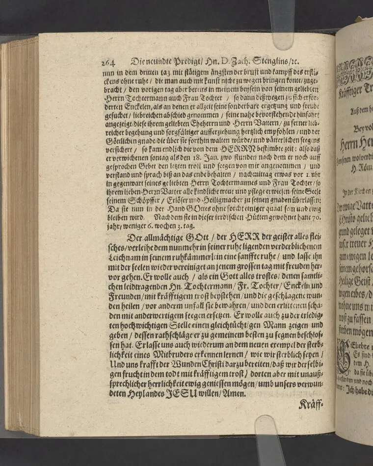 Likpredikan över Dr. Zacharias Stenglin